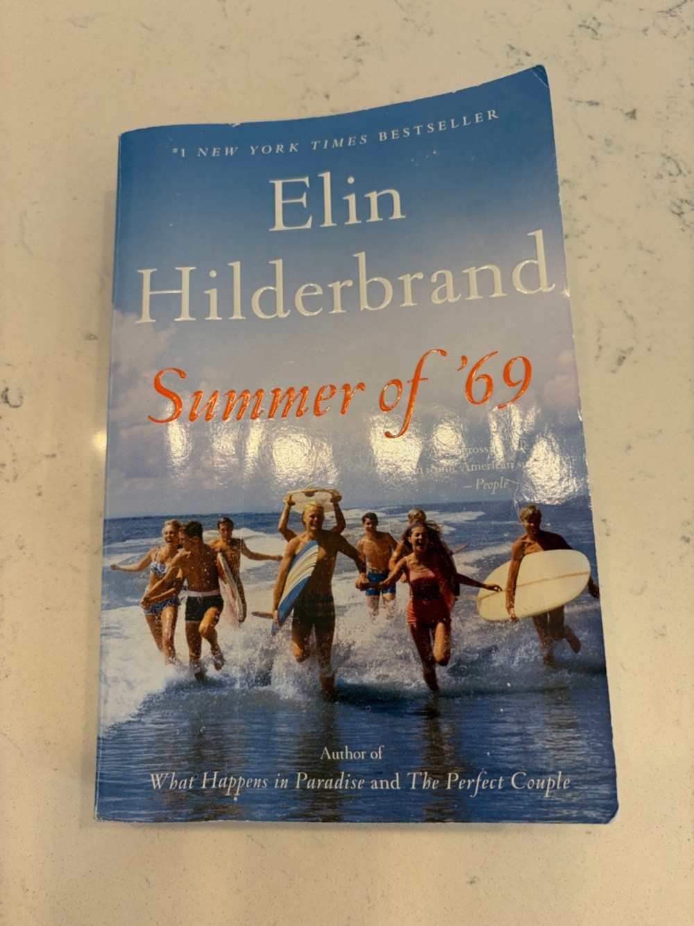 Summer of '69 Paperback Book - Blue